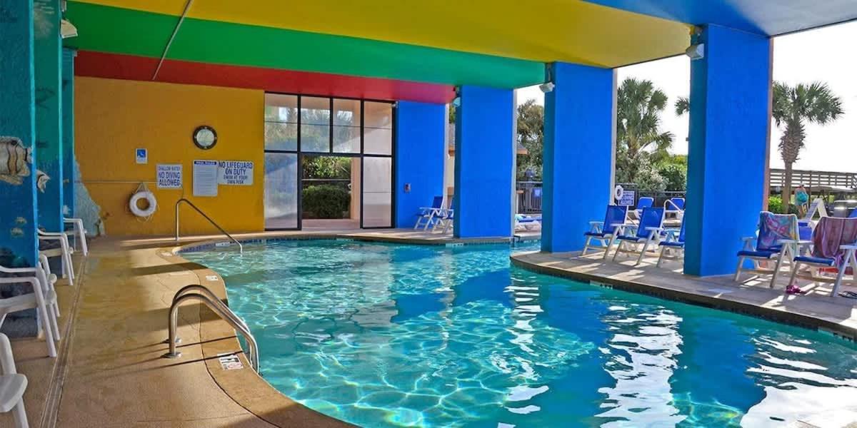 *Ocean View Beauty*King Bed*Rooftop Pool*Beach*Hot Tubs*M123 Myrtle Beach Exterior photo