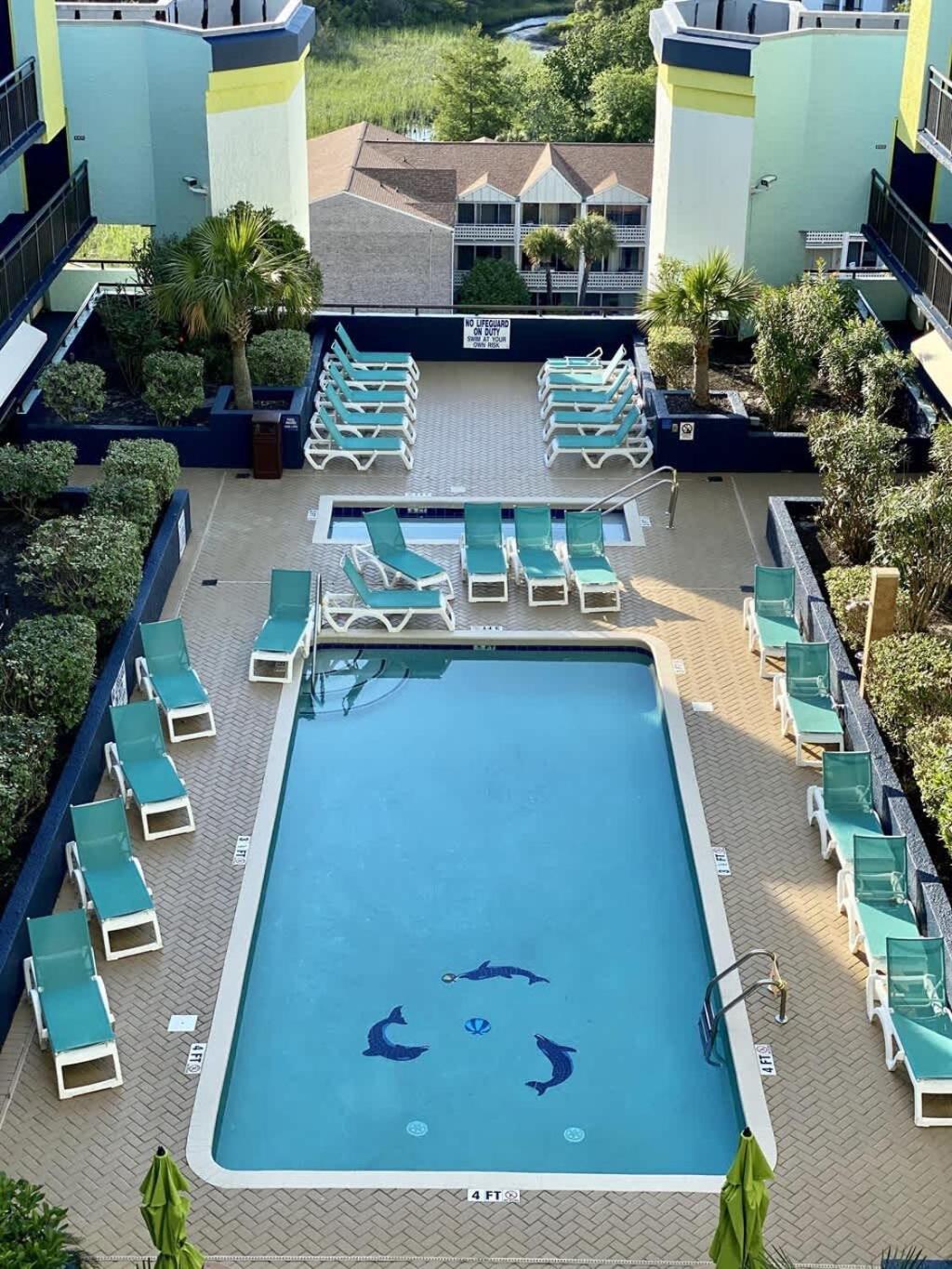 *Ocean View Beauty*King Bed*Rooftop Pool*Beach*Hot Tubs*M123 Myrtle Beach Exterior photo